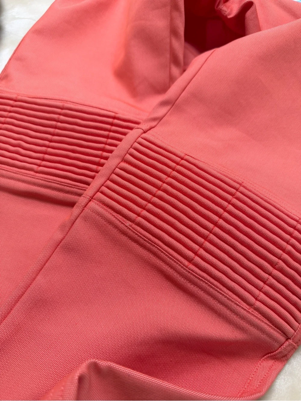 Y2k Chanel Identification SS 2002 Orange Peach Utility Cargo Pants IT 40